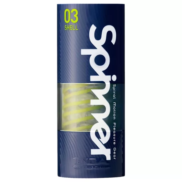 TENGA Spinner Schell - masturbaattori - läpinäkyvä