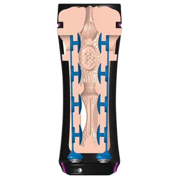 mystim Opus E Vagina - sähköinen vagina - realistinen - musta/nude