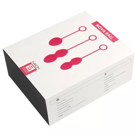 Svakom Nova - geishakuulasetti 3 kpl - punainen