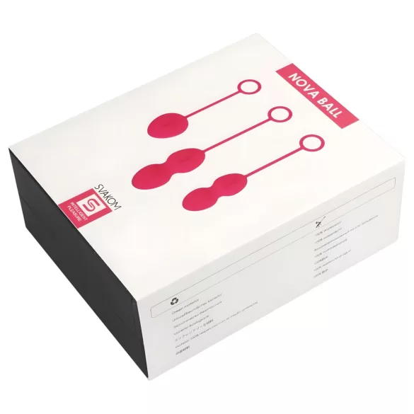 Svakom Nova - geishakuulasetti 3 kpl - punainen