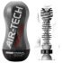 TENGA Air-Tech Squeeze Strong - miesten masturbaattori - voimakas imu - musta