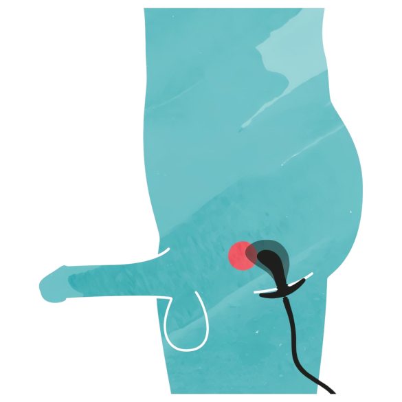 You2Toys - pumpputoiminen anustappi - säädettävä koko - musta