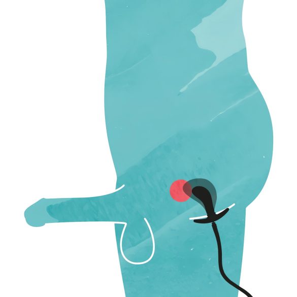 You2Toys - pumpputoiminen anustappi - säädettävä koko - musta