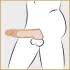 Realistixxx - penisvaippa renkalla - 16cm - luonnollinen