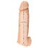 Realistixxx - Renkaalla varustettu penisjatke - 16 cm (luonnollinen)