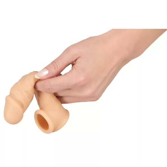 Realistixxx - penisvaippa renkalla - 16cm - luonnollinen