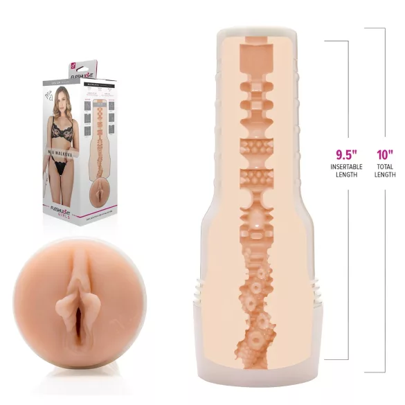 Fleshlight Mia Malkova LVL Up - keinotekoinen vagina - luonnollinen