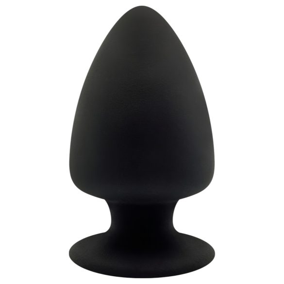 Silexd M - muotoiltava anaalitappi - 11 cm (musta)