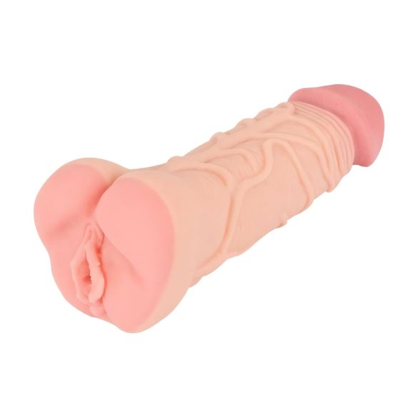 Luonnon iho - 2in1 tekopillu ja penisliivi (luonnollinen)