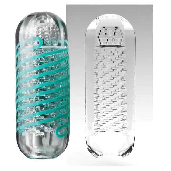 TENGA Spinner Pixel - masturboija (läpinäkyvä)