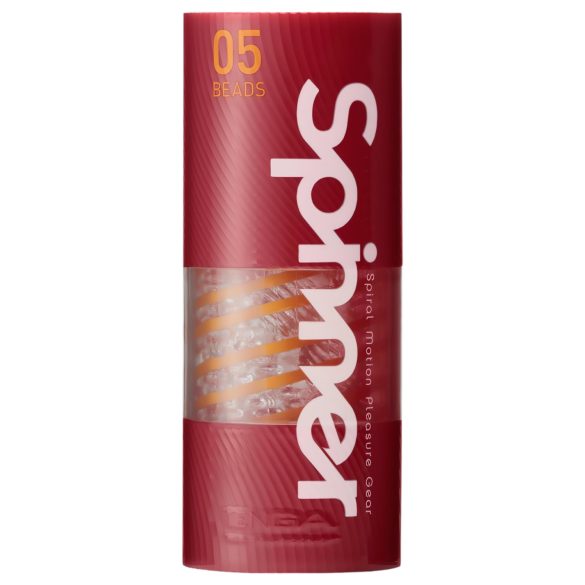 TENGA Spinner Beads - masturbaattori - läpinäkyvä