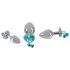 You2Toys - Anustappi Setti - anustapit + talutushihna (hopea)