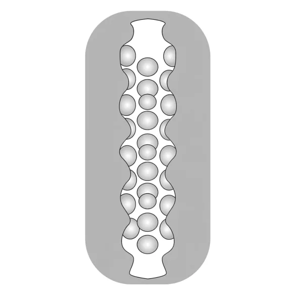 STROKER Speed - tekoreä masturbointilaite - läpinäkyvä