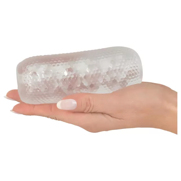 STROKER Speed - tekoreä masturbointilaite - läpinäkyvä