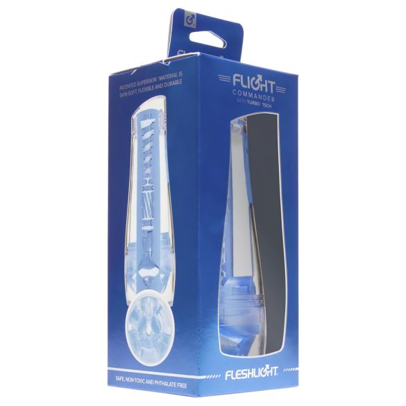 Fleshlight Flight Commander - imuvoimainen masturbaattori (sininen)