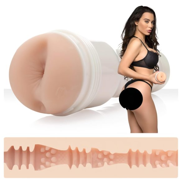Fleshlight Lana Rhoades Karma - aidon tuntuinen anaalinautinto (nude)