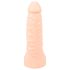 Realistixxx Double F - aidon tuntuinen dildo penisrenkaalla (luonnollinen)