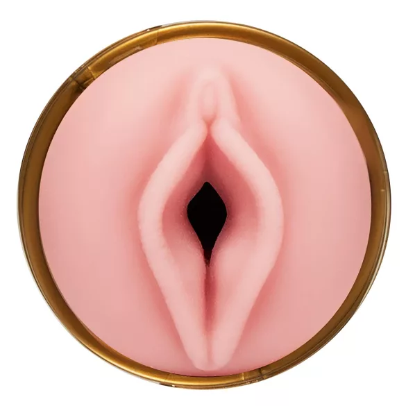 Fleshlight - masturbointilaite - kaksipäinen vagina ja anaaliosa - pinkki