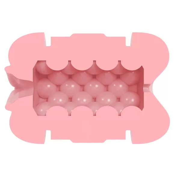 Fleshlight - masturbointilaite - kaksipäinen vagina ja anaaliosa - pinkki