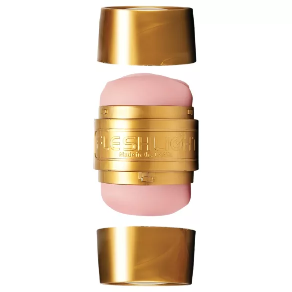 Fleshlight - masturbointilaite - kaksipäinen vagina ja anaaliosa - pinkki