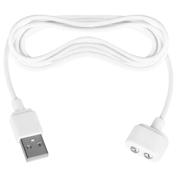 Womanizer - magneettinen USB-latauskaapeli - valkoinen