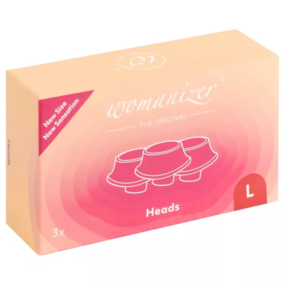 Womanizer - vaihtopää sarja - suuri - punainen (3 kpl)