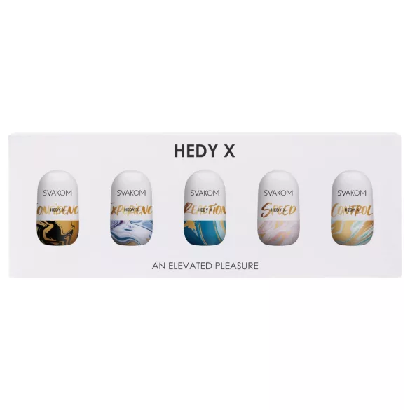 Svakom Hedy X Mixed - masturbaatiomunat setti 5 kpl