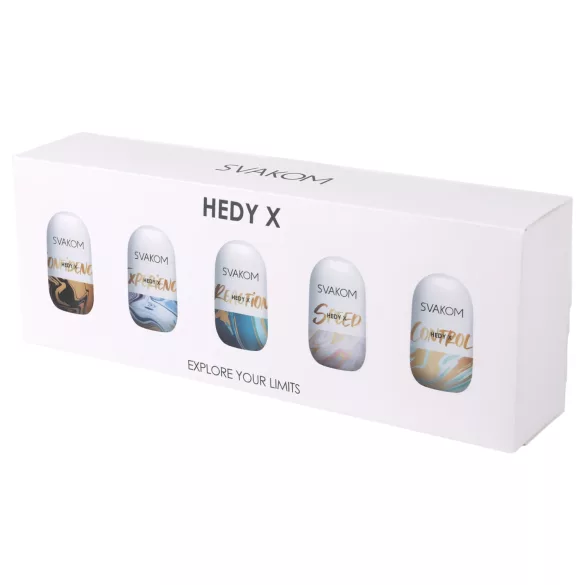 Svakom Hedy X Mixed - masturbaatiomunat setti 5 kpl