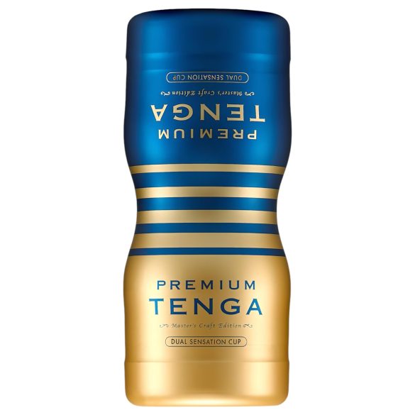 TENGA Premium Dual Sensation - kertakäyttöinen masturbaattori