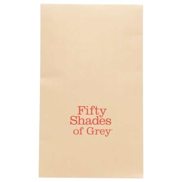 Fifty Shades of Grey - suukapula - nahka - musta-punainen