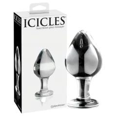   Icicles No. 25 - anustappi - lasi - läpinäkyvä - kartiomainen