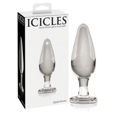   Icicles No. 26 - anustappi - lasi - läpinäkyvä - kartiomainen