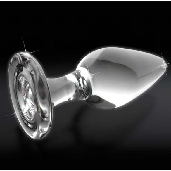 Icicles No. 26 - anustappi - lasi - läpinäkyvä - kartiomainen