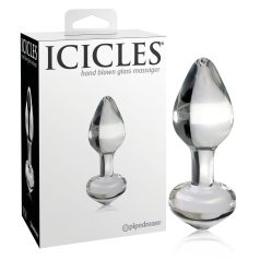   Icicles No. 44 - anustappi - lasi - kartiomainen - läpinäkyvä