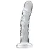 Icicles No. 62 - lasidildo penis muotoilu - läpinäkyvä