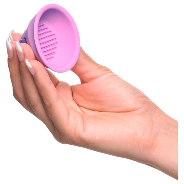 Fantasy For Her - värisevä nännipumppu - lila