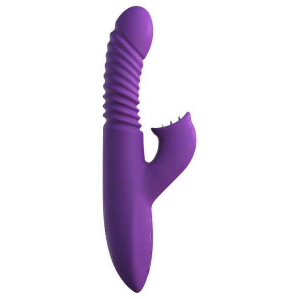 Fantasia For Her – 3-in-1 työntävä vibraattori lämmitystoiminnolla (liila)