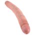 King Cock - tupladildo realistinen - 31 cm - iho