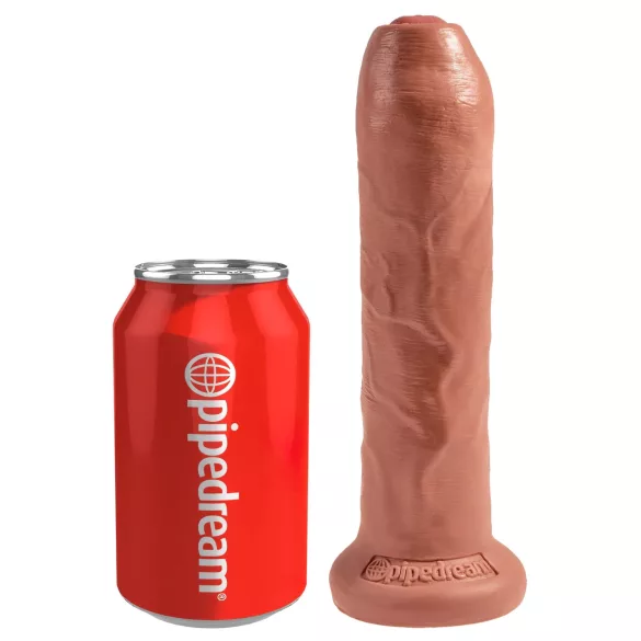 King Cock - realistinen dildo 18cm - tumma luonnollinen