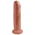 King Cock - realistinen dildo 18cm - tumma luonnollinen