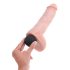 King Cock 8 - aidontuntuinen suihkuttava dildo (20 cm) - luonnollinen