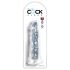 King Cock Clear 8 - Iso dildosarja imukupilla (20 cm)