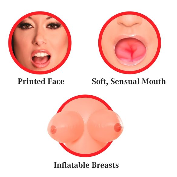 Pipedream Brooke Le Hook - eläväkokoinen seksinukke - silikoni