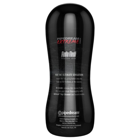 PDX Elite - vibraatiopersiomasturbaattori - luonnollinen