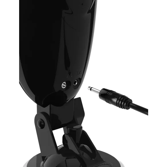 PDX Elite - vibroitu tekopillu masturbaattori - musta