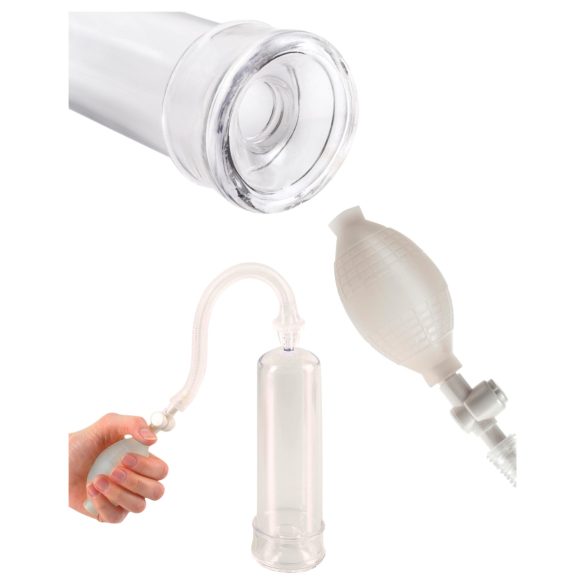 Pump Worx Beginner's - penispumppu - läpinäkyvä