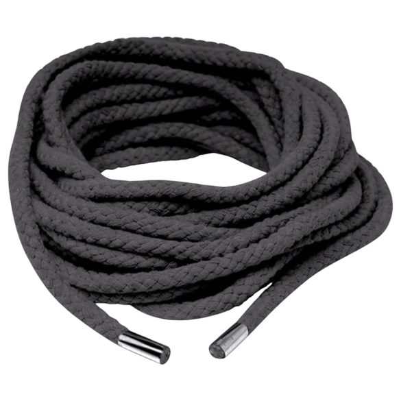 Fetissi Silkkiköysi - Shibari-sidontaköysi - 10m (musta)