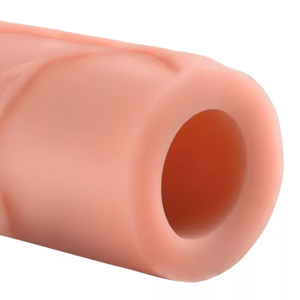 Pipedream - X-TENSION Mega 3 - aidonnäköinen penisjatke (22,8 cm, luonnonväri)