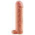 Pipedream X-TENSION Perfect 1 - nystyrärenkaalla varustettu penisholkki (17,7 cm, luonnollinen)