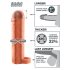 X-TENSION Perfect 1 - Penisrengas ja -hiha (17,7cm) - Luonnollinen